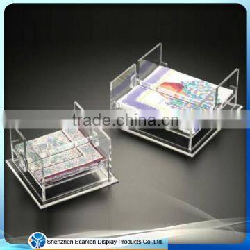 acrylic paper weight paper holder