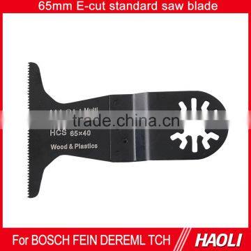 65mm(2-5/8'')HCS E-cut standard oscillating muti tool saw blade for cutting wood,good quality