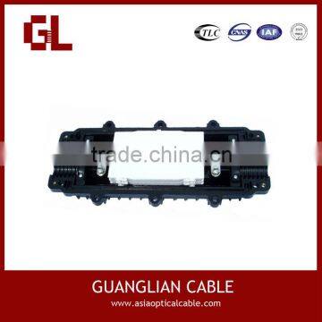 Up to 48 ports horizontal fiber splice closure