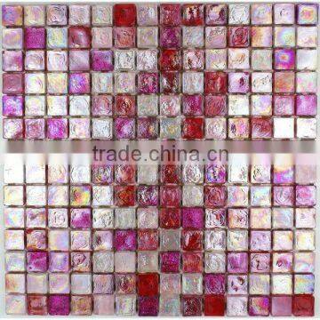 HG-820001 Good quality crystal rainbow mosaic tiles