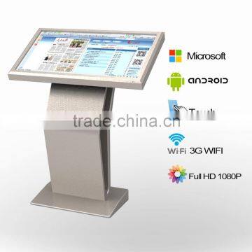 55 inch advertising media player network digital signage