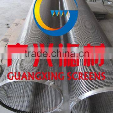 GXmanufacture wire mesh continuous slot filter screening