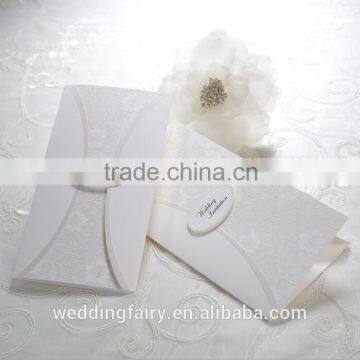 Factory sale handmade wedding invitation card 2015