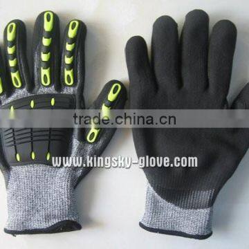 High Impact Anti-cut Protective TPR Glove