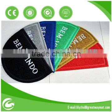 PVC cushion semi-circle mat