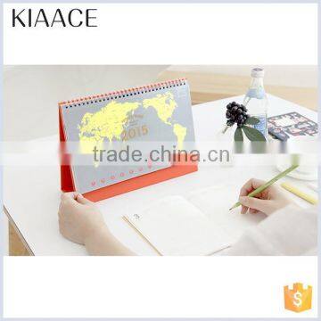 Square shape available custom paper calendar