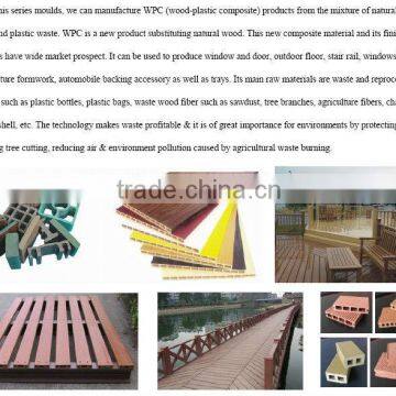 Wood Plastic PVC foam profile extrusion die WPC