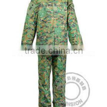 Military Uniform ACU with new generation high molecular fiber zipper