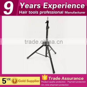 hot design hair salon training head tripod