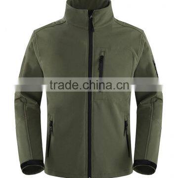 Male Waterproof Breathable Soft Shell Jacket Men's Outdoor Softhell Jacket