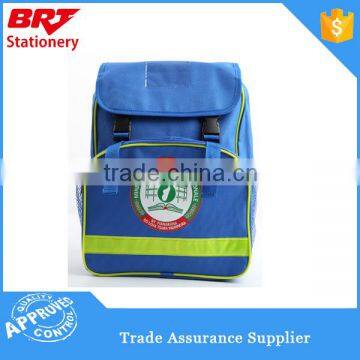 Government aid High quality backpack kids school bag