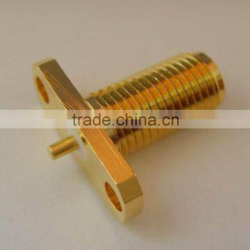 2 panel mounting holes SMA connector SMA-58