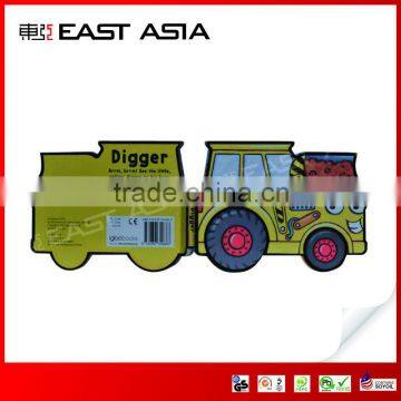 car shape children story books printing service