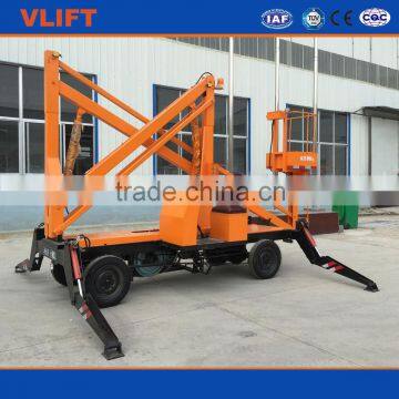 10.5m Articulated Mobile Lift Platform with Legs Assistance