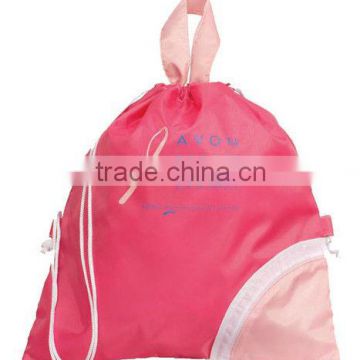 cheap 210D polyester drawstring shopping bag