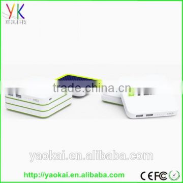 Hot selling factory solar power bank 12000mah