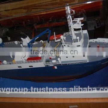 VIET NAM BINH MINH COMMERCIAL SHIP MODEL- Wooden craft boat