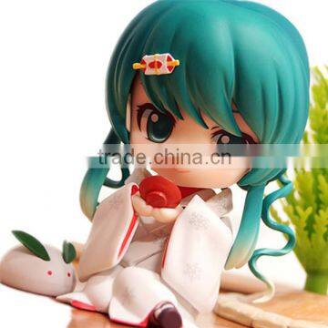 Japanese anime plastic cute figure dolls, hot sale dolls