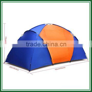 2 Room 6 Person Waterproof Outdoor Camping Tent