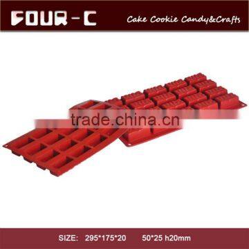 Finger size & Cake bar, silicon bakeware