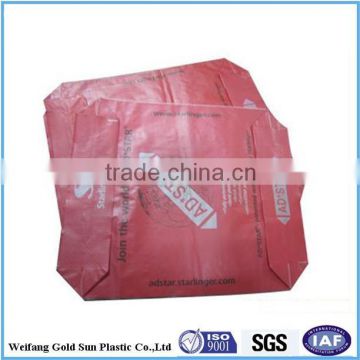 Chinese fashion industrial valve bags for cement,food,feedstuff