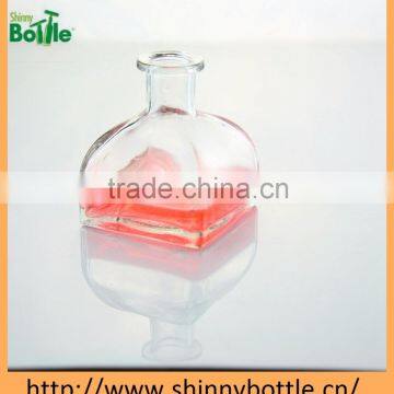 200ml high quality round fragrance aroma diffuser glass bottle with cork wholesale