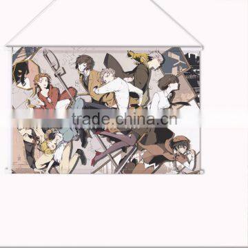 New Stray Dogs - Bungou Japanese Anime Art Wall Scroll Poster Limited Edition High Quality H0327