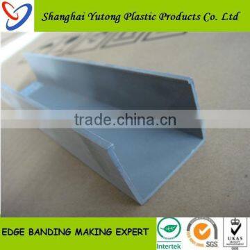 China pvc plastic edge strip/trim extrusion