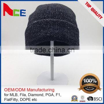 Custom Knit Beanies With Woven Label Slouch Beanie Hat Crocheted Hat Knit Beanie photo-2