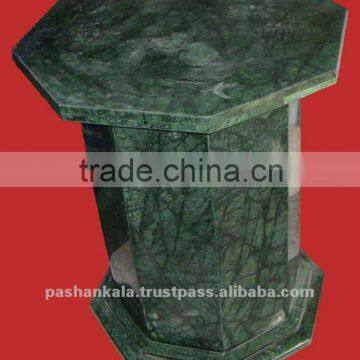 Green Marble Table Bases