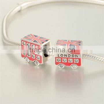 London Bus Bead Bracelet Necklaces Jewelry photo-6