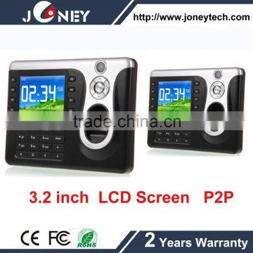 Biometric 3.2inch LCD Screen Fingerprint Time Recording Clock Attendance Password with USB TCP/IP