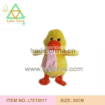 Fancy Plush Easter Duck for Kids