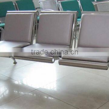 3 Seater Stainless Steel Public Auditorium Chair