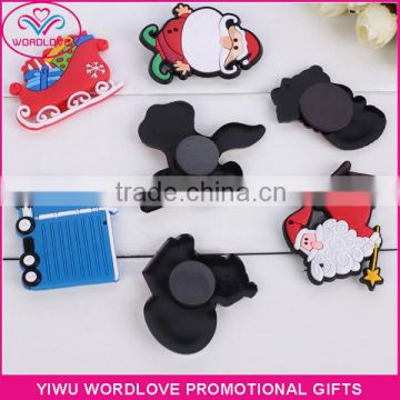 cheap high quality custom eco-friendly soft PVC souvenir fridge magnet