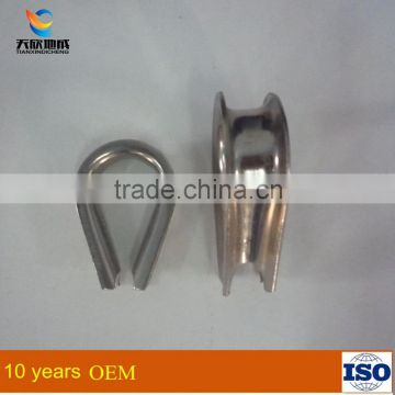 High quality marine hardware rope stainless steel 316 thimble