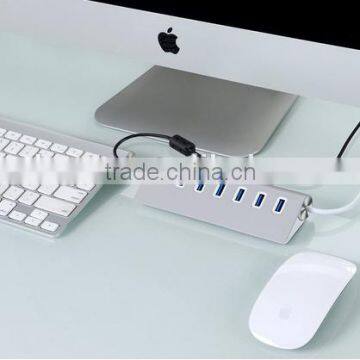 New High-Speed Aluminum 7 Ports USB 3.0 HUB for Macbook PC photo-4