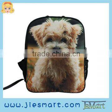 JSMART custom design backpack for kids digital printing pet's picture