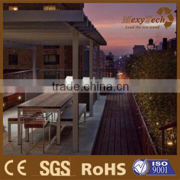 good price wpc rooftop, veranda, balcony, gazebo, pergola floor/flooring