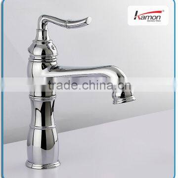 Brass basin mixer faucet