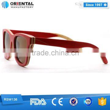 hot product cheapest price bamboo and wood sunglasses italian brand sunglasses