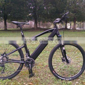 26" Aluminum Frame Fat Tire Electric Bicycle, 27 Speed, Suspension Fork for North American Market