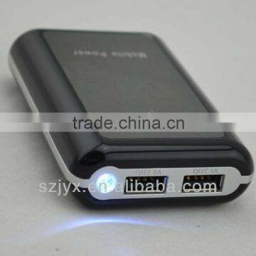 Led high brightness lamps mobile portable power bank for samsung galaxy s4