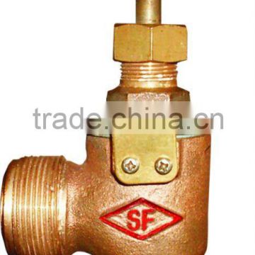 Marine low pressure male thread bronze globe valve