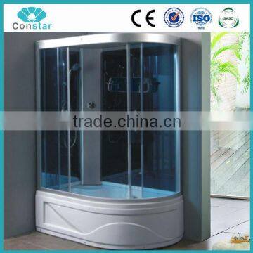 Left side simple shower steam room