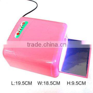 36w uv nail lamp electric nail dryer electrical nail polish dryer with uk plug