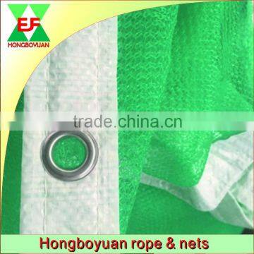 HDPE high quality black sun shade net in garden and farm