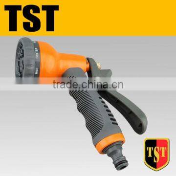 8-pattern metal water spray gun with soft handle