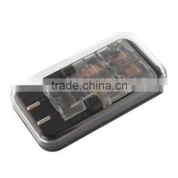 Lightest Best Selling Travel South Africa Adapter With AU/US/UK/EU/Schuko Plugs photo-6