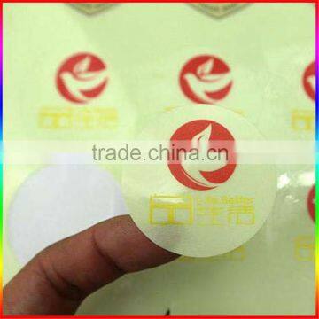 Round Glow in Dark Label, Luminous Adhesive Stickers